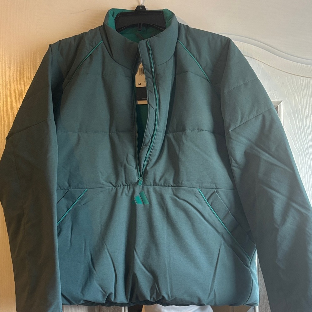 Women's Teal Puffer Jacket